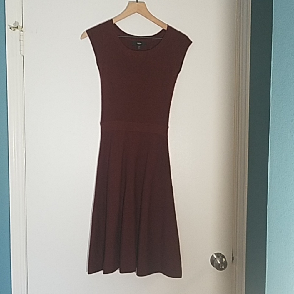Burgundy Dress